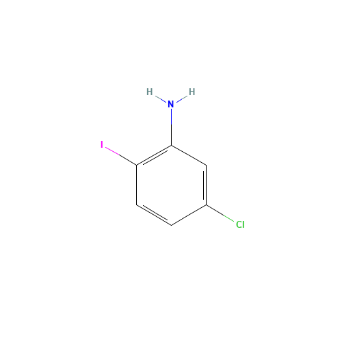 6828-35-9 5-CHLORO-2-IODOANILINE chemical structure