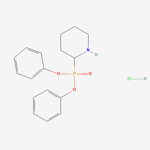 174298-15-8 DIPHENYL PIPERIDINE-2-PHOSPHONATE HCL chemical structure