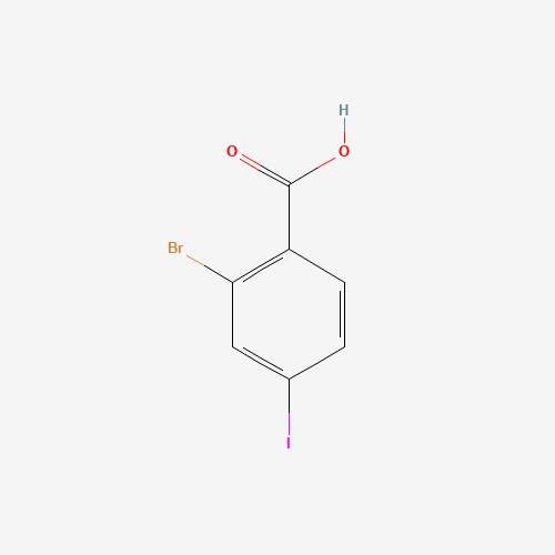 28547-29-7 2-Bromo-4-iodobenzoic acid chemical structure