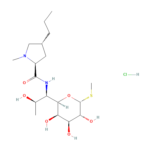 859-18-7 Lincomycin hydrochloride chemical structure