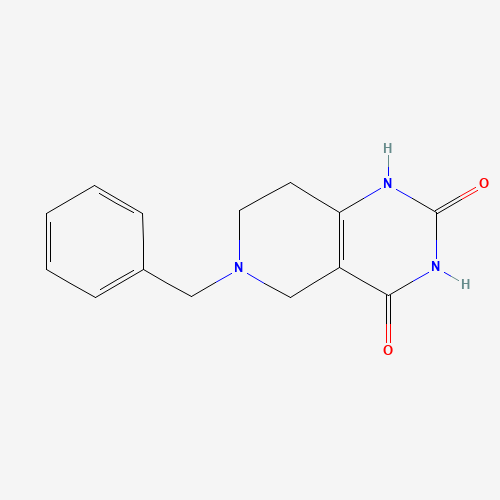 135481-57-1 6-BENZYL-5,6,7,8-TETRAHYDRO-1H-PYRIDO[4,3-D]PYRIMIDINE-2,4-DIONE chemical structure