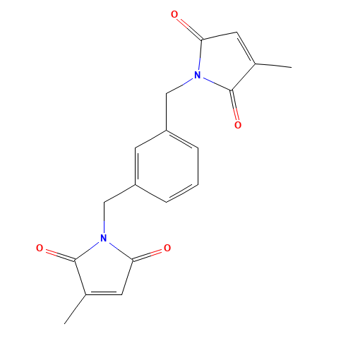 119462-56-5 1,3-Bis((3-methyl-2,5-dioxopyrrol-1-yl)methyl)benzol chemical structure