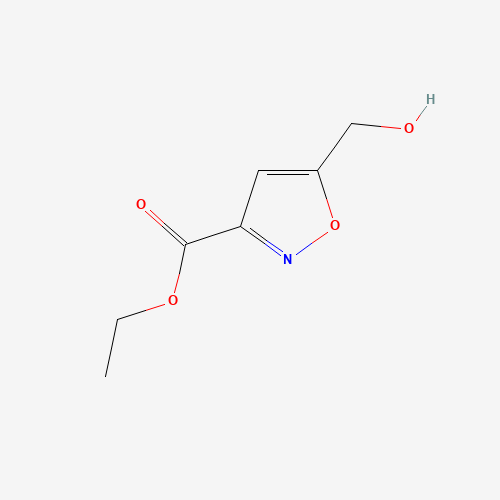 123770-62-7 ETHYL 5-(HYDROXYMETHYL)ISOXAZOLE-3-CARBOXYLATE chemical structure