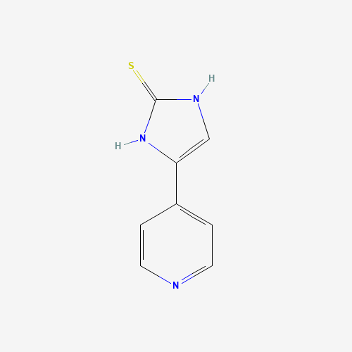 146366-04-3 5-(PYRIDIN-4-YL)-1H-IMIDAZOLE-2-THIOL chemical structure