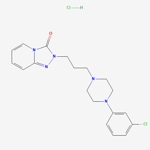 25332-39-2 Trazodone hydrochloride chemical structure