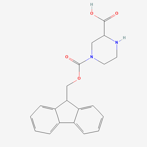 219312-90-0 4-FMOC-PIPERAZINE-2-CARBOXYLIC ACID chemical structure