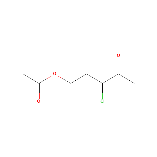 13051-49-5 2-chloro-3-oxopentyl acetate chemical structure