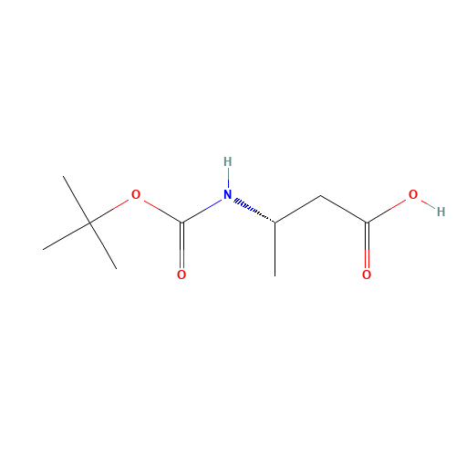 158851-30-0 (S)-N-Boc-3-aminobutyric acid chemical structure