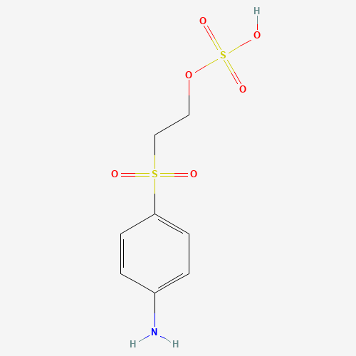 2494-89-5 2-[(4-Aminophenyl)sulfonyl]ethyl hydrogen sulfate chemical structure