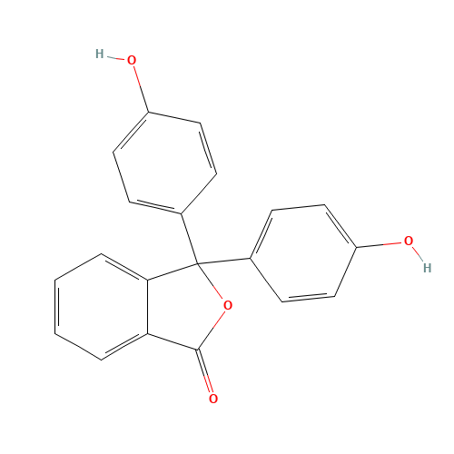 77-09-8 Phenolphthalein chemical structure