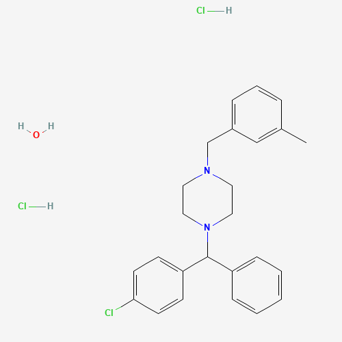 31884-77-2 MECLIZINE HYDROCHLORIDE (500 MG) chemical structure
