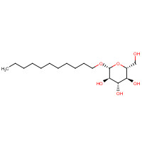 70005-86-6 N-UNDECYL BETA-D-GLUCOPYRANOSIDE chemical structure
