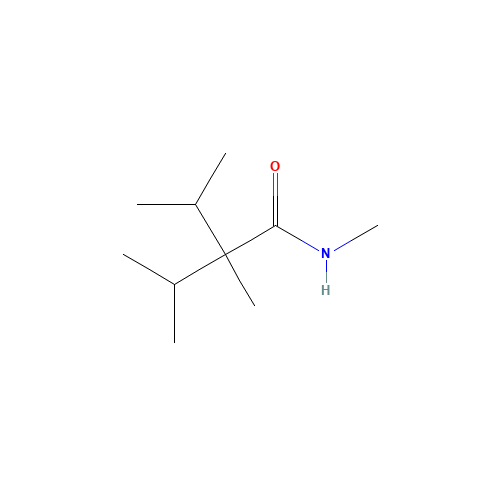 51115-67-4 2-isopropyl-N,2,3-trimethylbutanamide chemical structure