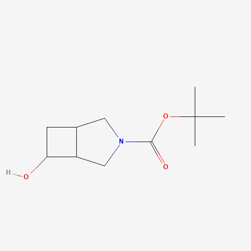 663172-78-9 tert-butyl 6-hydroxy-3-azabicyclo[3.2.0]heptane-3-carboxylate chemical structure