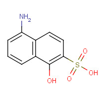 58596-07-9 5-Amino-1-hydroxy-2-naphthalenesulfonic acid chemical structure