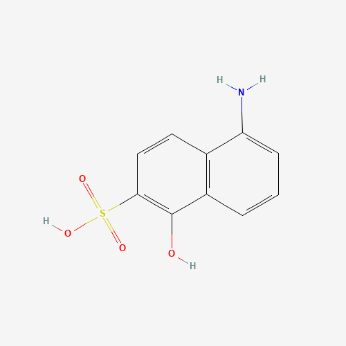58596-07-9 5-Amino-1-hydroxy-2-naphthalenesulfonic acid chemical structure
