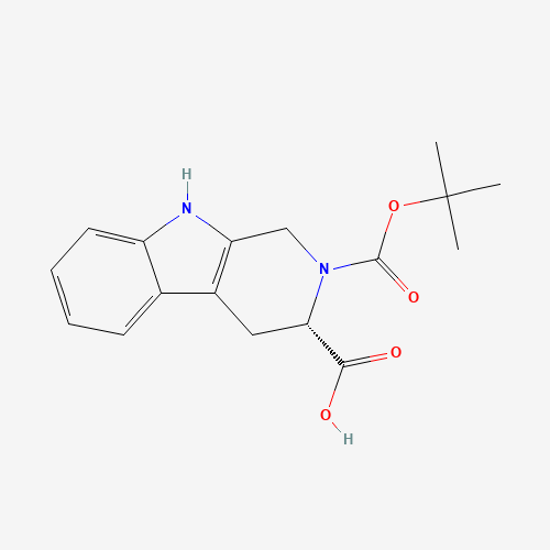 66863-43-2 BOC-L-1,2,3,4-TETRAHYDRONORHARMAN-3-CARBOXYLIC ACID chemical structure