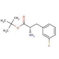 167993-14-8 (S)-3-(3'-FLUOROPHENYL)ALANINE T-BUTYL ESTER chemical structure