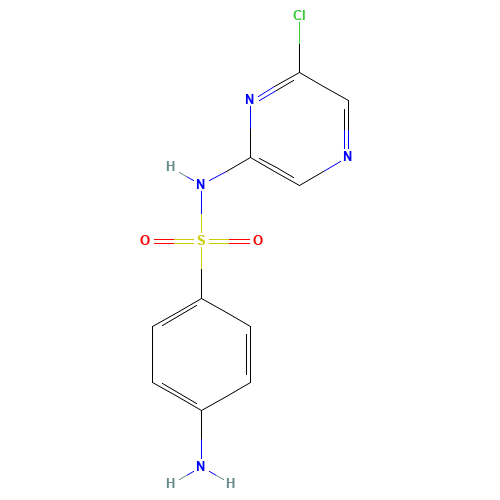 102-65-8 Sulfaclozine chemical structure