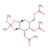 50801-29-1 3,4,6-Tri-O-acetyl-alpha-D-galactopyranose 1,2-(methyl orthoacetate) chemical structure