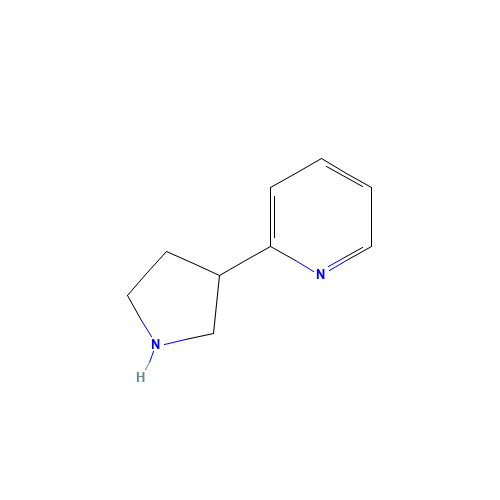 150281-45-1 2-PYRROLIDIN-3-YLPYRIDINE chemical structure