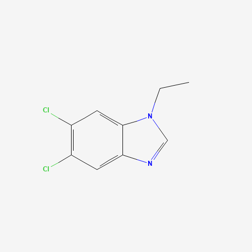6478-76-8 N-ETHYL-5,6-DICHLOROBENZIMIDAZOLE chemical structure