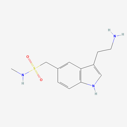 88919-22-6 3-(2-Aminoethyl)-N-methyl-1H-indole-5-methanesulfonamide chemical structure