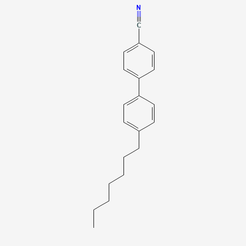 41122-71-8 4'-Heptyl-4-biphenylcarbonitrile chemical structure