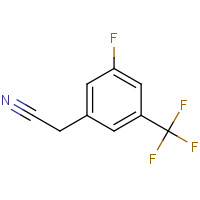 239087-12-8 3-FLUORO-5-(TRIFLUOROMETHYL)PHENYLACETONITRILE chemical structure