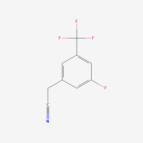 239087-12-8 3-FLUORO-5-(TRIFLUOROMETHYL)PHENYLACETONITRILE chemical structure
