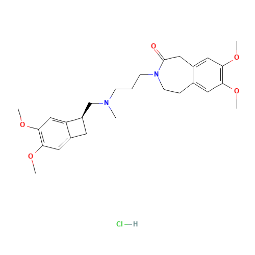 148849-67-6 Ivabradine hydrochloride chemical structure
