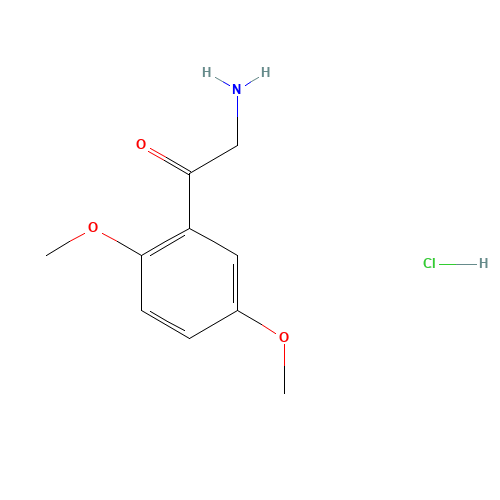 671224-08-1 2-amino-1-(2,5-dimethoxyphenyl)ethanone hydrochloride chemical structure