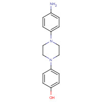 74853-08-0 1-(4-Aminophenyl)-4-(4-hydroxyphenyl)piperazine chemical structure