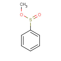 670-98-4 METHYL BENZENESULFINATE chemical structure