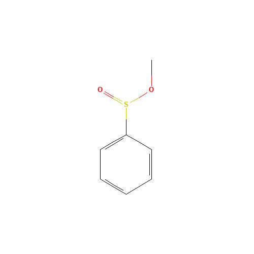 670-98-4 METHYL BENZENESULFINATE chemical structure