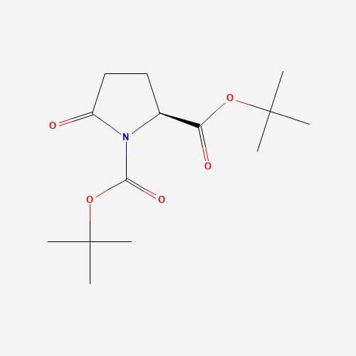 91229-91-3 (S)-N-ALPHA-T-BUTYLOXYCARBONYL-PYROGLUTAMIC ACID T-BUTYL ESTER chemical structure