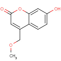 65692-17-3 7-HYDROXY-4-METHOXYMETHYLCOUMARIN chemical structure