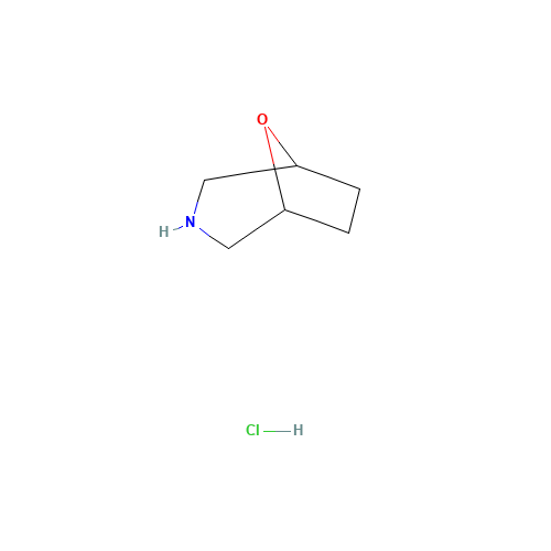 54745-74-3 8-OXA-3-AZABICYCLO[3.2.1]OCTANEHYDROCHLORIDE chemical structure