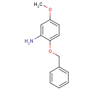 82780-77-6 5-Methoxy-2-(phenylmethoxy)benzenamine chemical structure