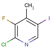 153035-01-9 2-Chloro-3-Fluoro-5-Iodo-4-Picoline chemical structure