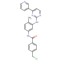 404844-11-7 4-Chloromethyl-N-[4-methyl-3-[[4-(pyridin-3-yl)pyrimidin-2-yl]amino]phenyl]benzamide chemical structure