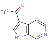 67058-71-3 Ethanone,1-(1H-pyrrolo[2,3-c]pyridin-3-yl)-(9CI) chemical structure