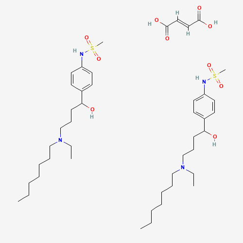 122647-32-9 Ibutilide fumarate chemical structure