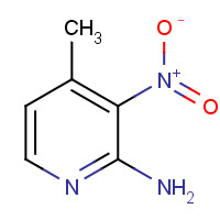6635-86-5 2-Amino-4-methyl-3-nitro-pyridine chemical structure