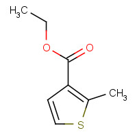 19432-66-7 2-Methyl-3-thiophenecarboxylic  acid, ethyl  ester chemical structure