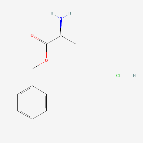 5557-83-5 L-Alanine benzyl ester hydrochloride chemical structure