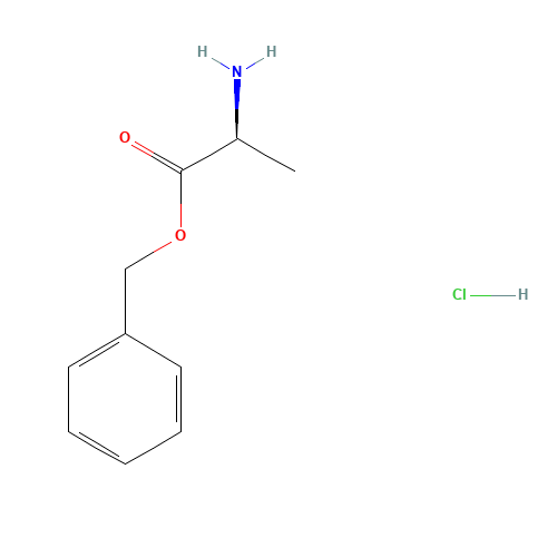 5557-83-5 L-Alanine benzyl ester hydrochloride chemical structure