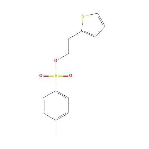 40412-06-4 2-(2-thienyl)ethyl toluene-p-sulphonate chemical structure