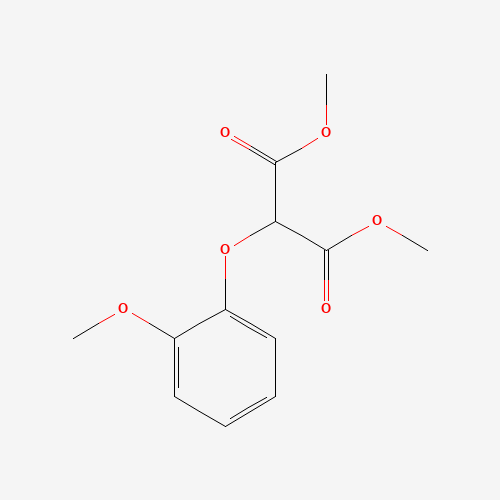 150726-89-9 Dimethyl 2-(2-methoxyphenoxy)malonate chemical structure