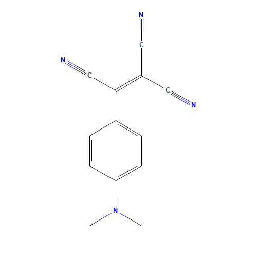 6673-15-0 2-(4-dimethylaminophenyl)-ethene-1,1,2-tricarbonitrile chemical structure